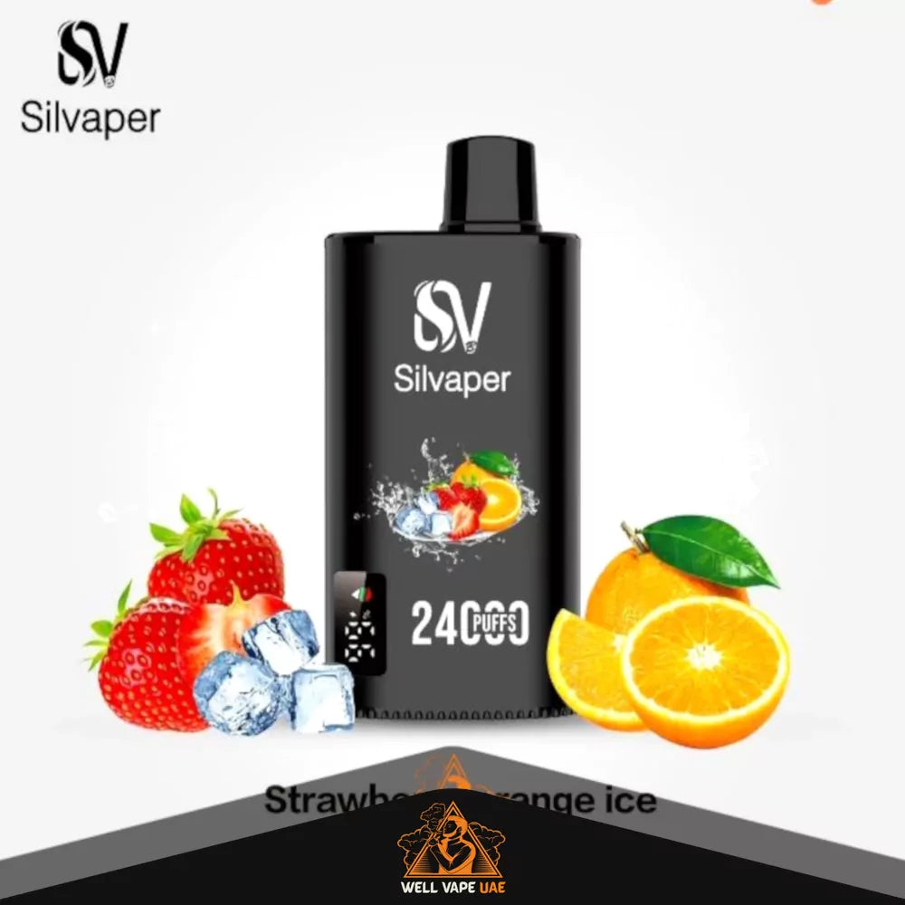 Silvaper 24000 Puffs Strawberry Orange Ice