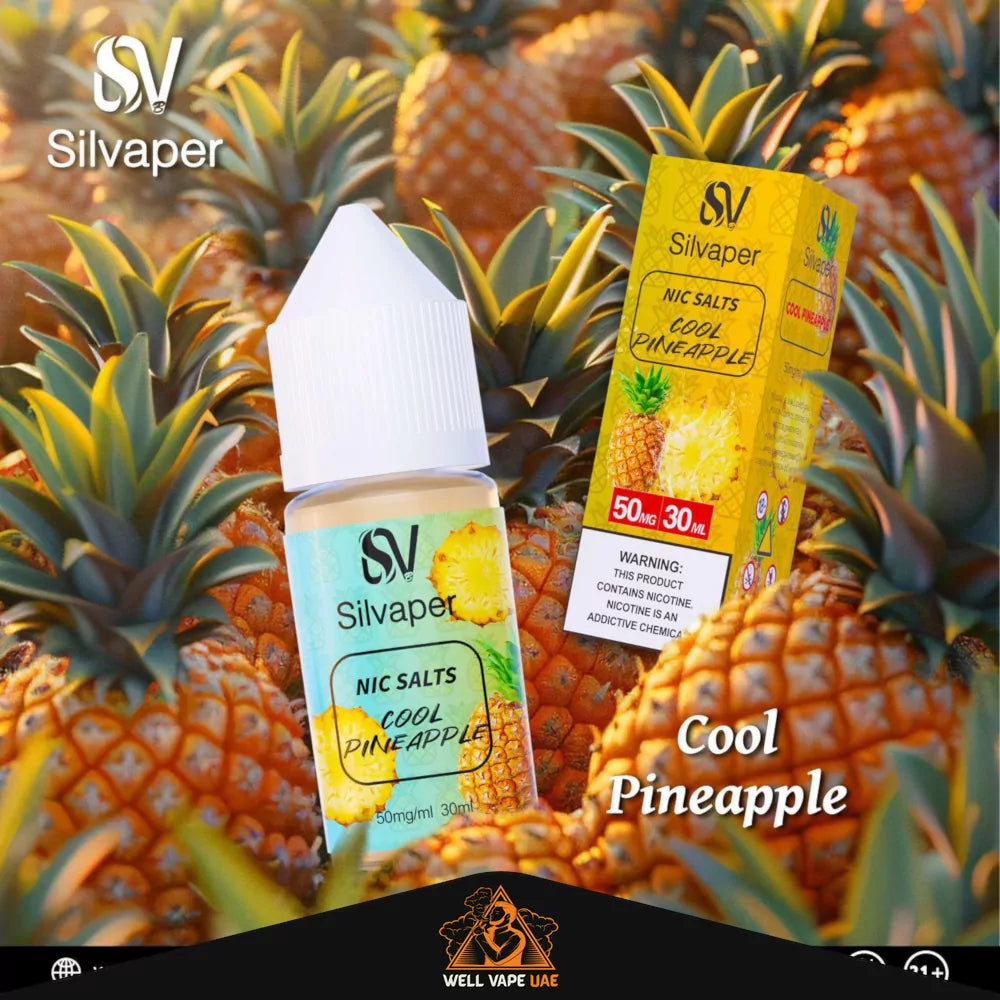 Silvaper Salt Nic 30ml Cool Pineapple