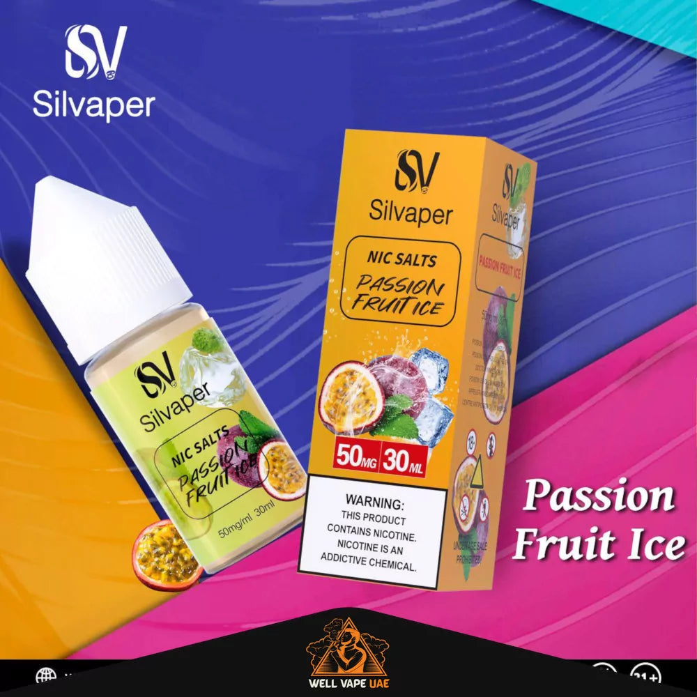 Silvaper Salt Nic 30ml Passion Fruit Ice