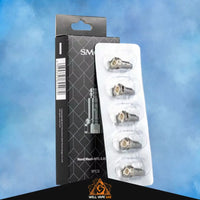 SMOK Nord Replacement Coils 5pcs 0.8 ohm Mesh MTL