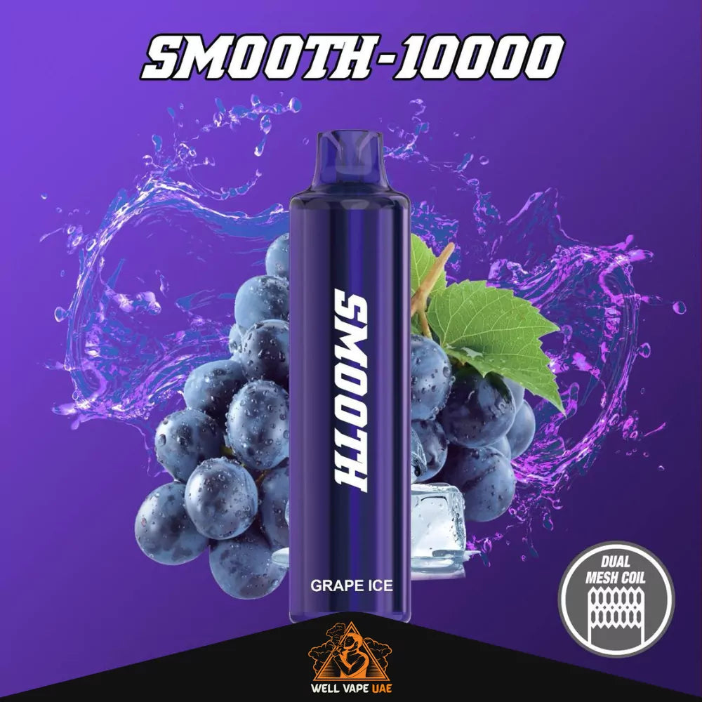 Smooth 10000 Puffs Grape Ice
