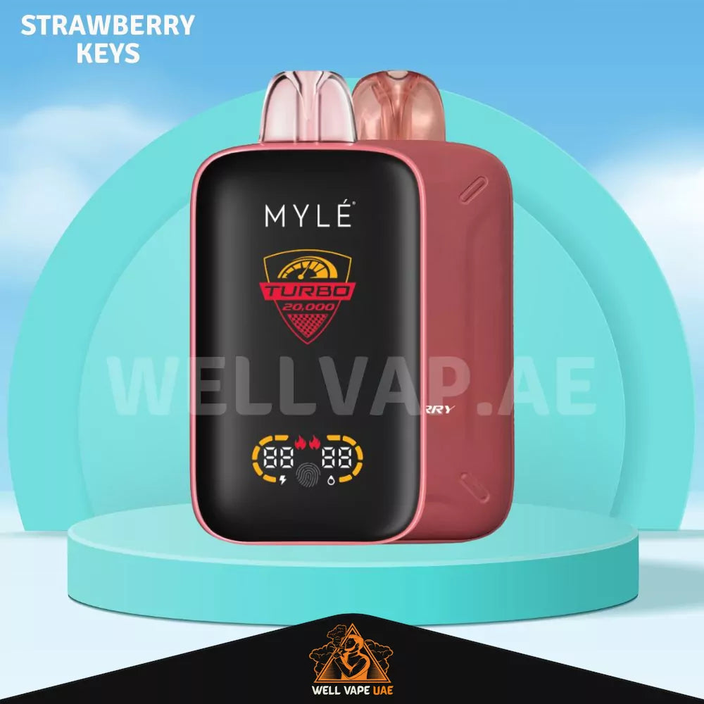 MYLE Turbo 20000 Puffs Strawberry Keys