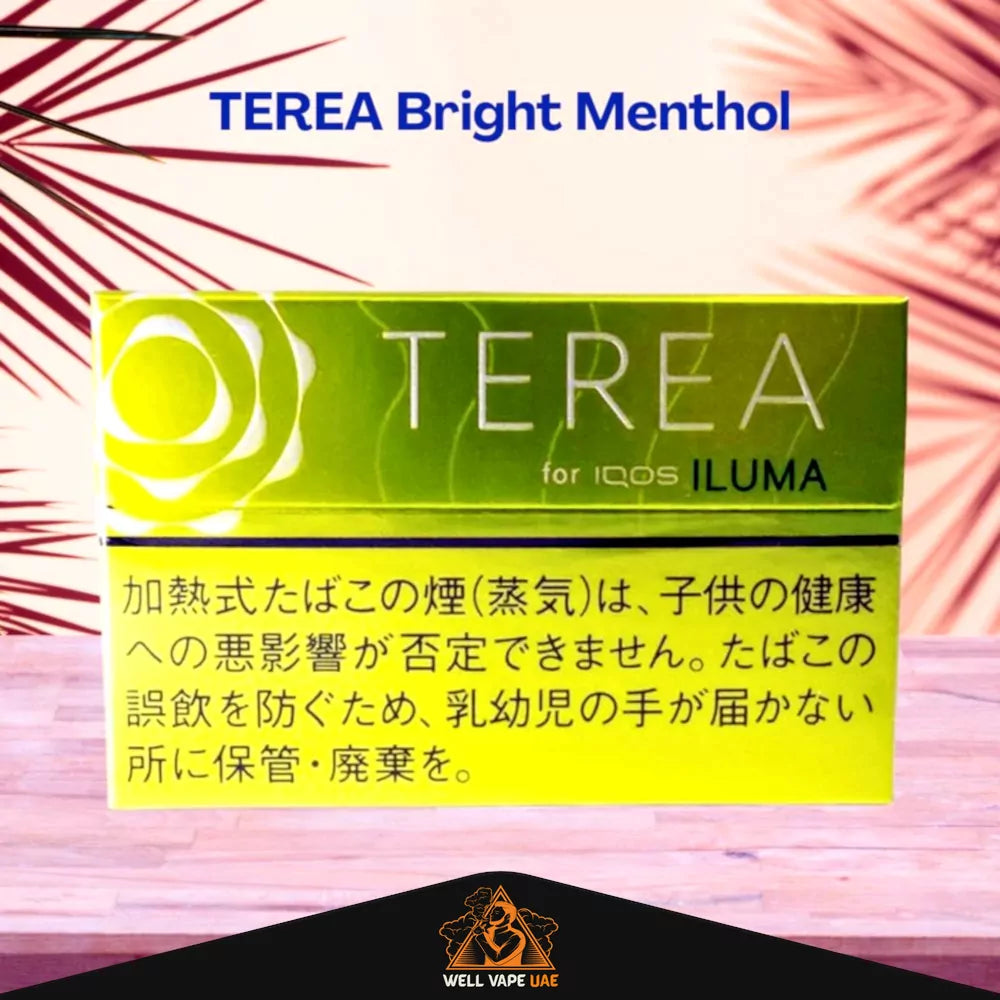 IQOS TEREA Sticks Flavors From Japan TEREA Bright Menthol