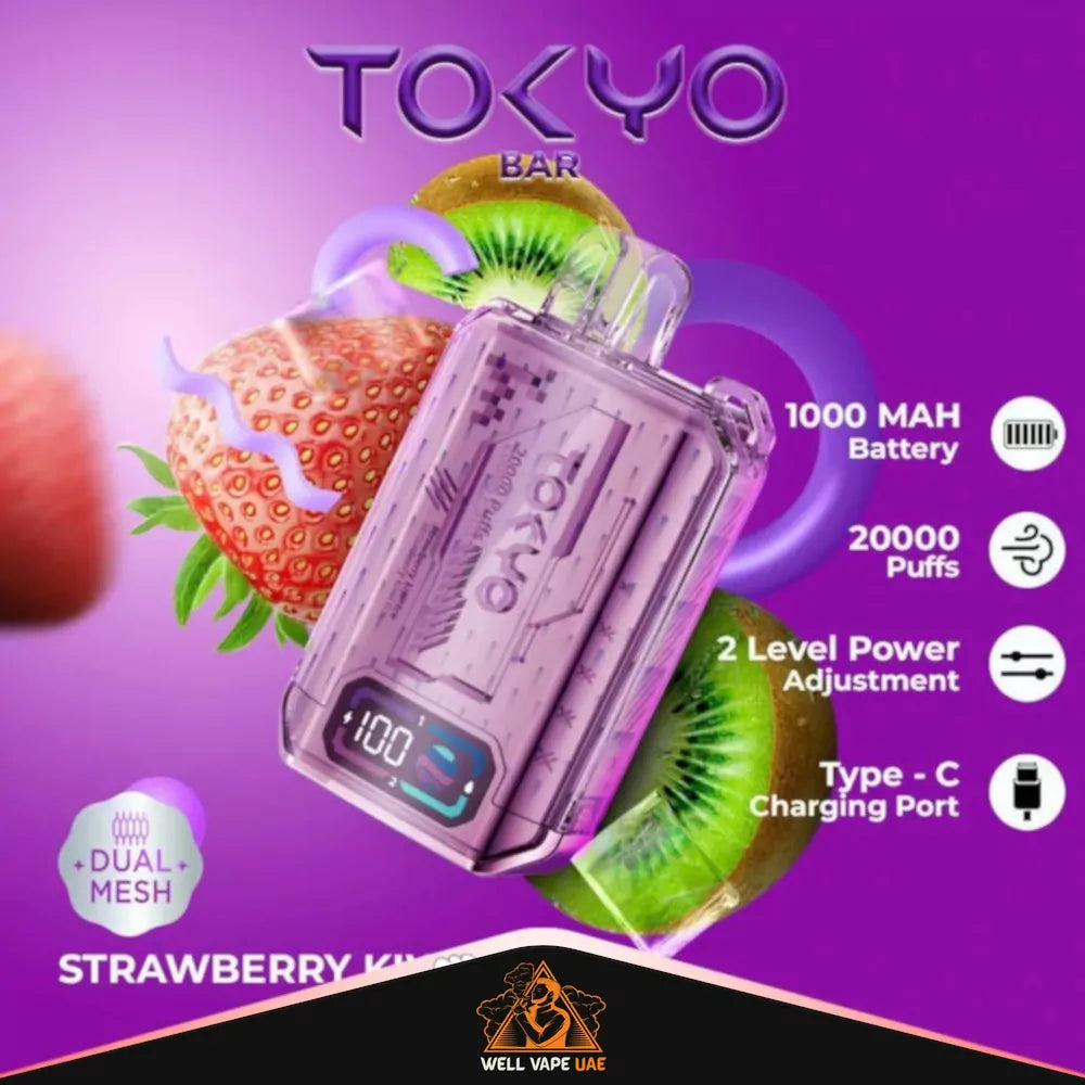 Tokyo Bar 20000 Puffs Strawberry Kiwi Ice