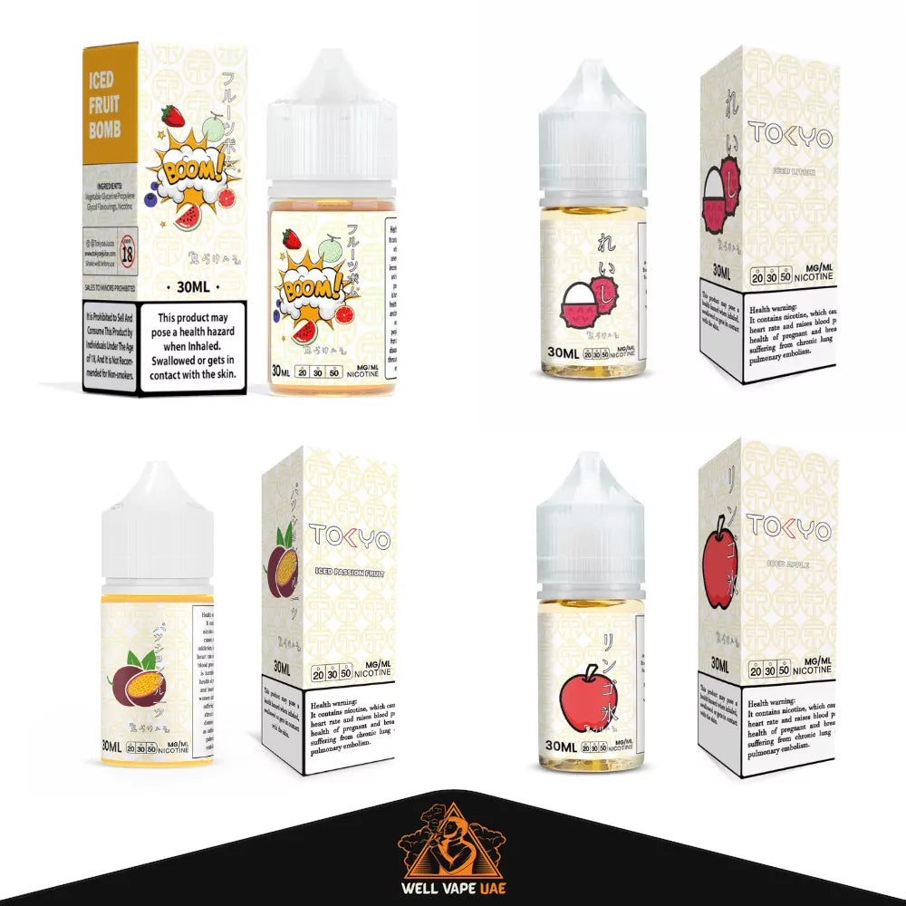 Tokyo e-liquid 30ml | Premium Salt Nic Vape Juice UAE Tokyo e-liquid 30ml | Premium Salt Nic Vape Juice UAE