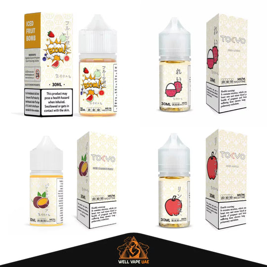 tokyo vape juice review e-liquid 30ml Flavor:Black Current Voopoo pod kit Dubai MTF 250mg Disposable Vape