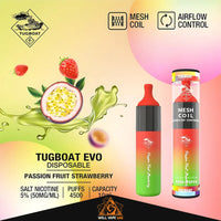 Tugboat EVO 4500 Puffs Passion Fruit Strawberry