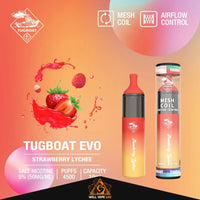 Tugboat EVO 4500 Puffs Strawberry Lychee