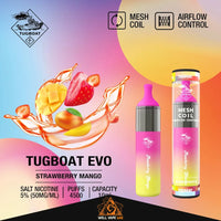 Tugboat EVO 4500 Puffs Strawberry Mango