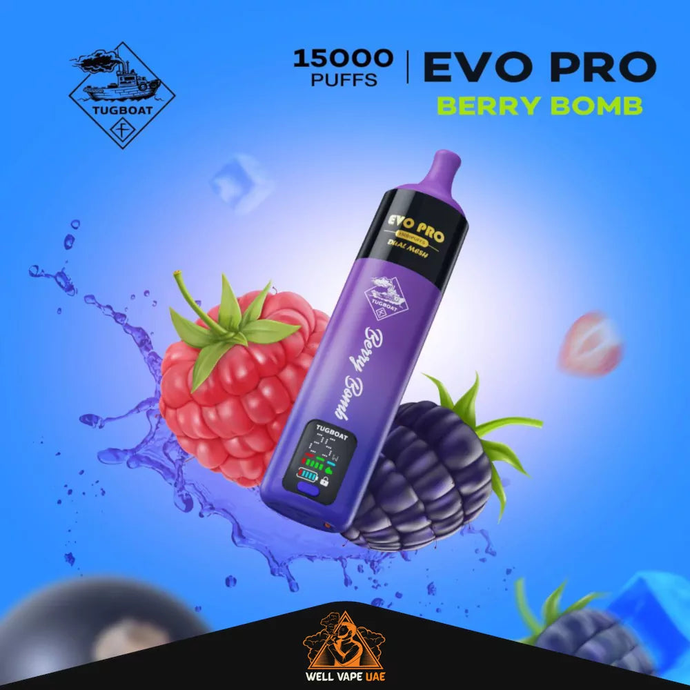 Tugboat Evo Pro 15000 Puffs Berry Bomb