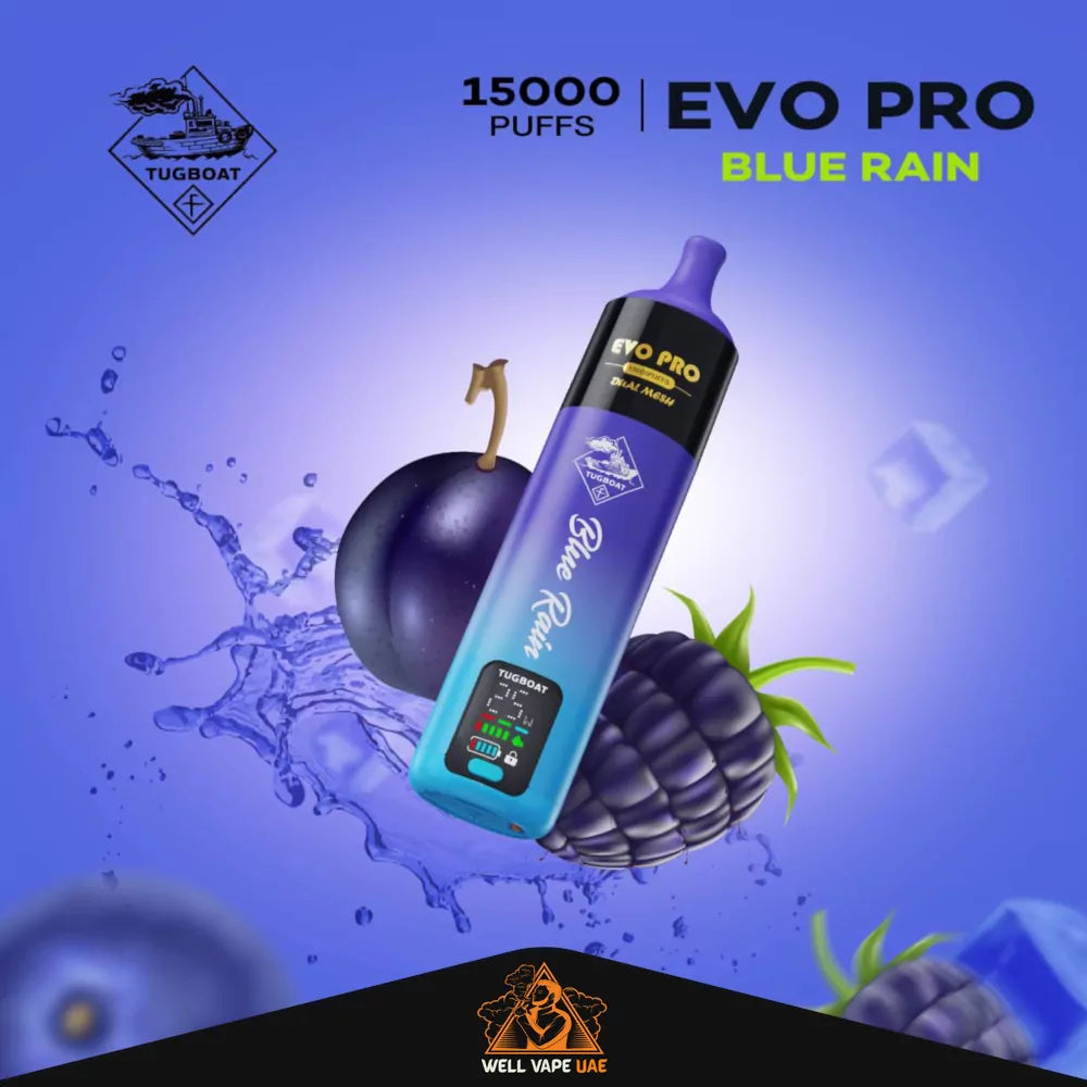 Tugboat Evo Pro 15000 Puffs Blue Rain