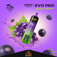 Tugboat Evo Pro 15000 Puffs Grape Berry