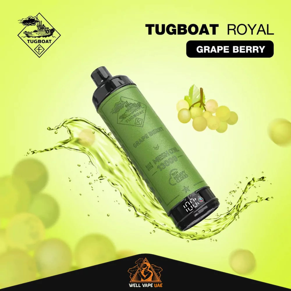 Tugboat Royal 13000 Puffs Grape Berry