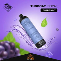 Tugboat Royal 13000 Puffs Grape Mint