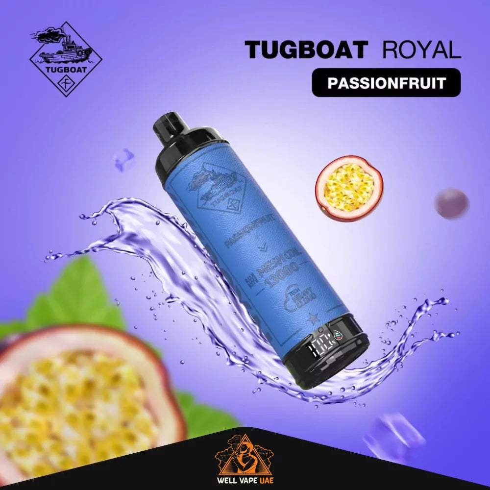 Tugboat Royal 13000 Puffs Passionfruit