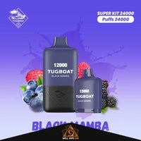 Tugboat Super Kit 24000 Puffs Black Mamba