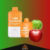 Tugboat Super Kit 24000 Puffs Double Apple Shisha