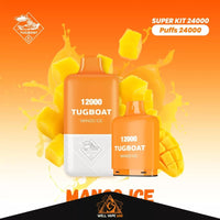 Tugboat Super Kit 24000 Puffs Mango Ice