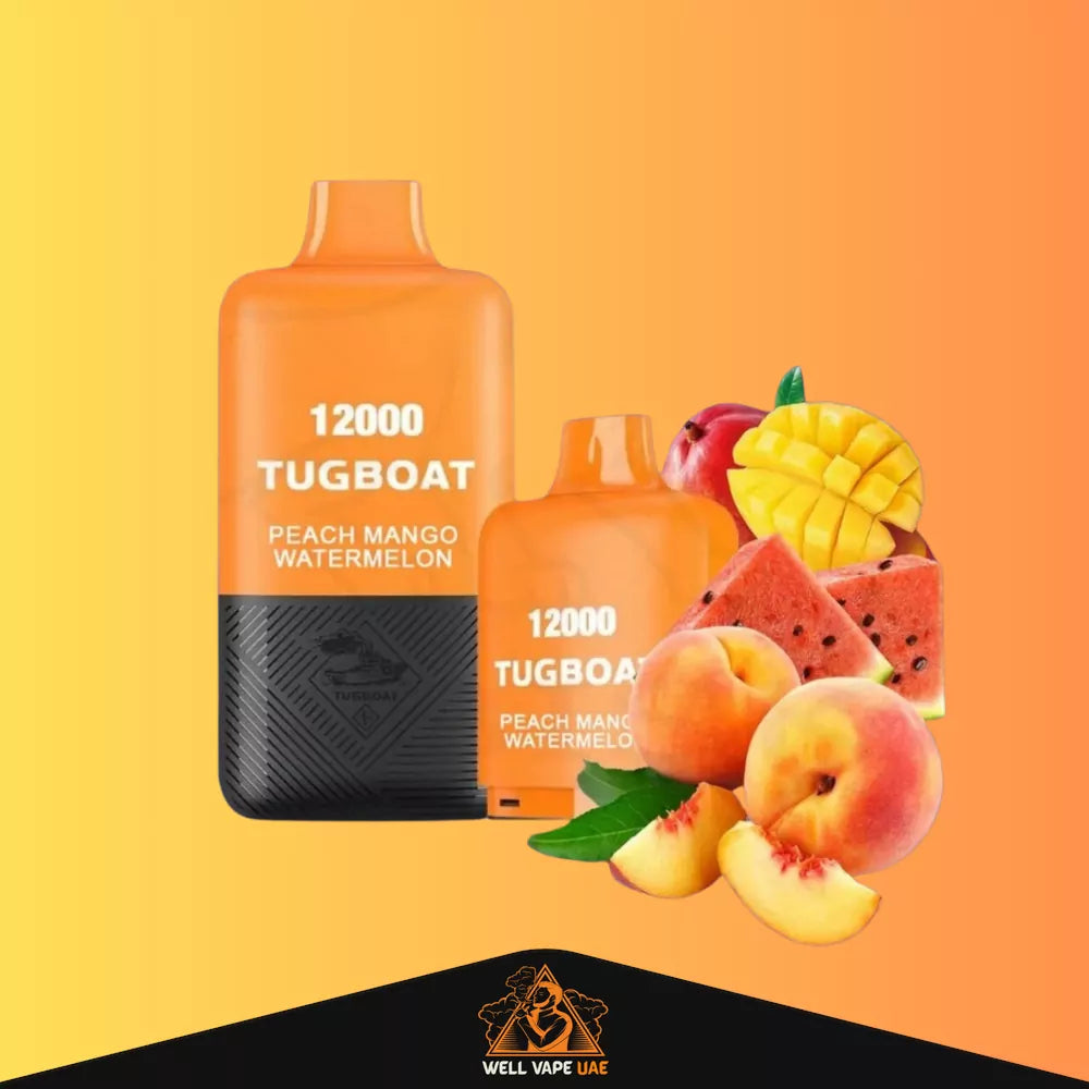 Tugboat Super Kit 24000 Puffs Peach Mango Watermelon