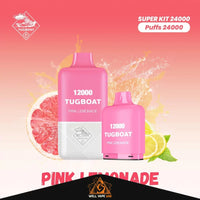 Tugboat Super Kit 24000 Puffs Pink Lemonade