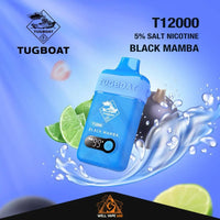 Tugboat T12000 Disposable Vape Black Mamba
