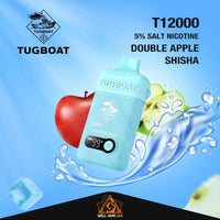 Tugboat T12000 Disposable Vape Double Apple Shisha