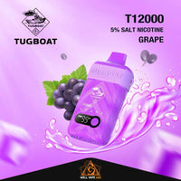 Tugboat T12000 Disposable Vape Grape