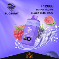 Tugboat T12000 Disposable Vape Guava Blue Razz