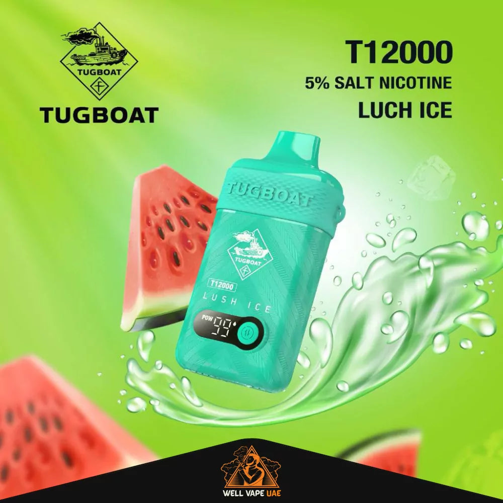 Tugboat T12000 Disposable Vape | 12000 Puffs Vapes in UAE Tugboat T12000 Disposable Vape | 12000 Puffs Vapes in UAE