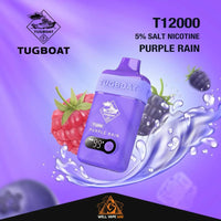 Tugboat T12000 Disposable Vape Purple Rain