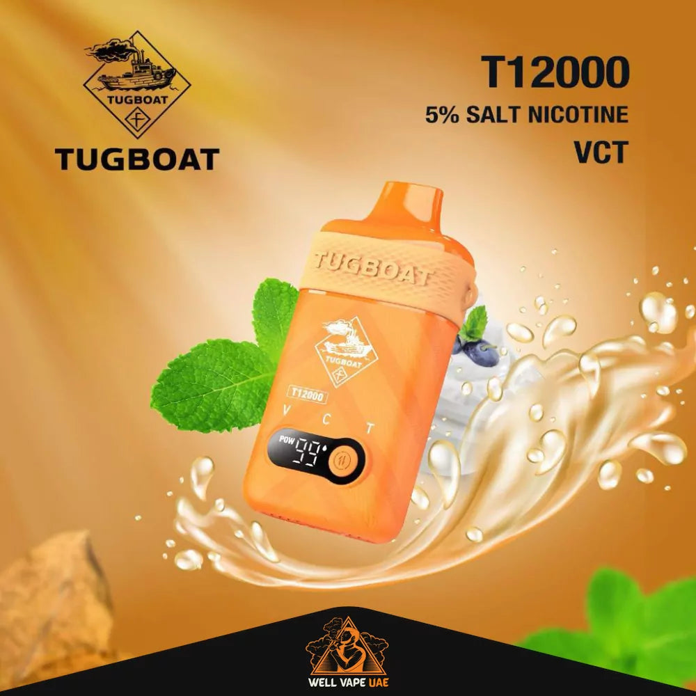 Tugboat T12000 Disposable Vape VCT