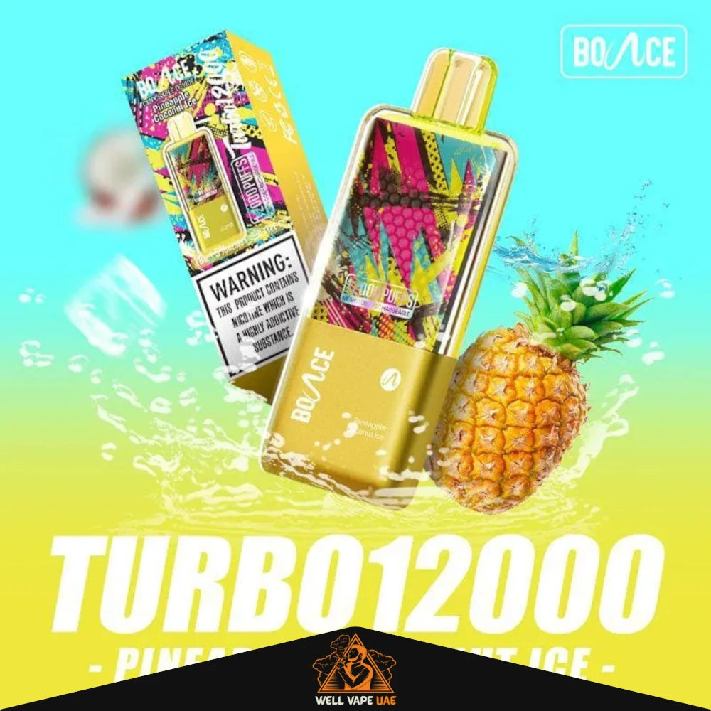 Bounce Turbo 12000 Puffs Pineapple Coconut Ice