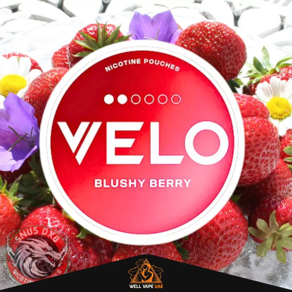 Velo Nicotine Pouches Blushy Berry 6 mg