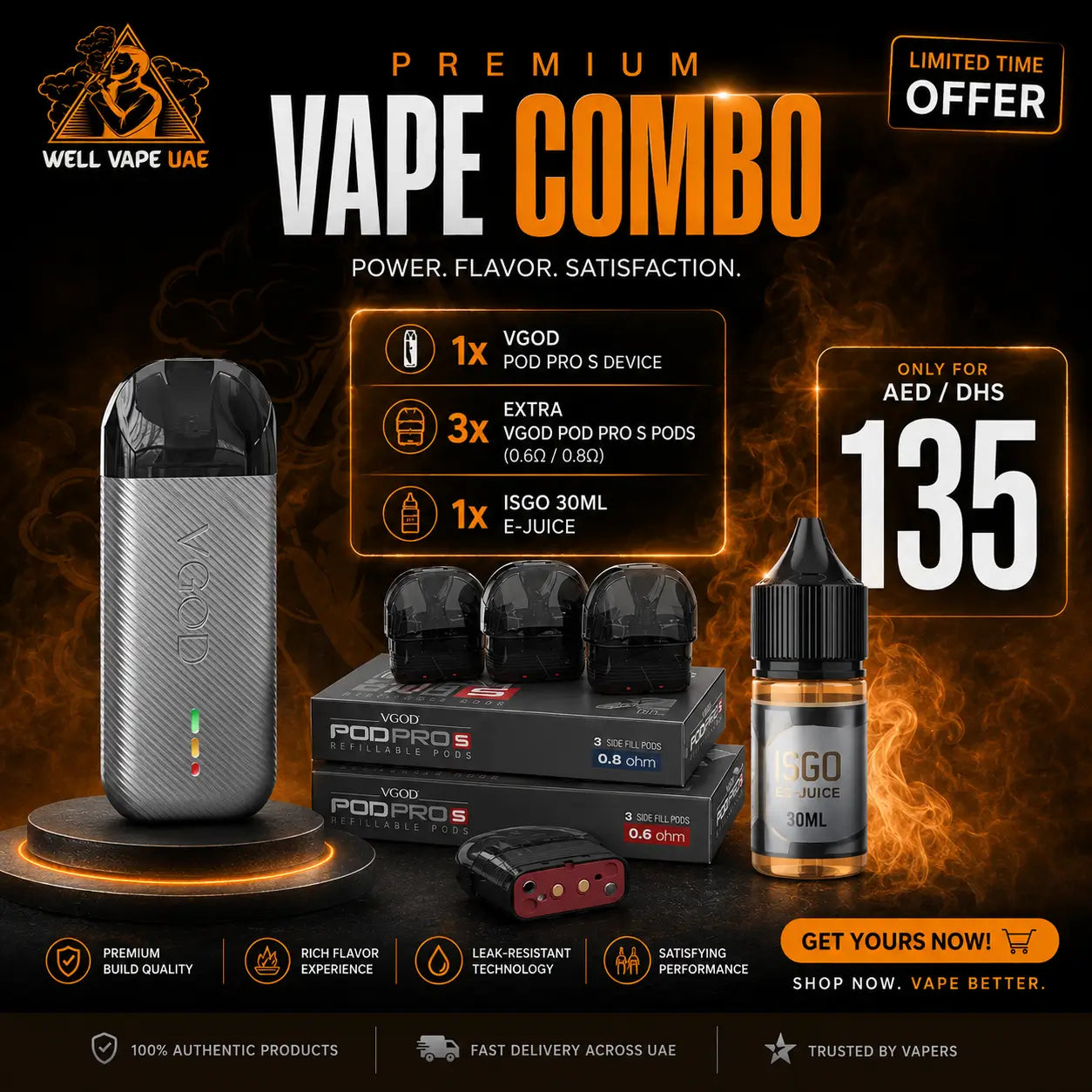 VGOD Pod Pro S Combo Offer