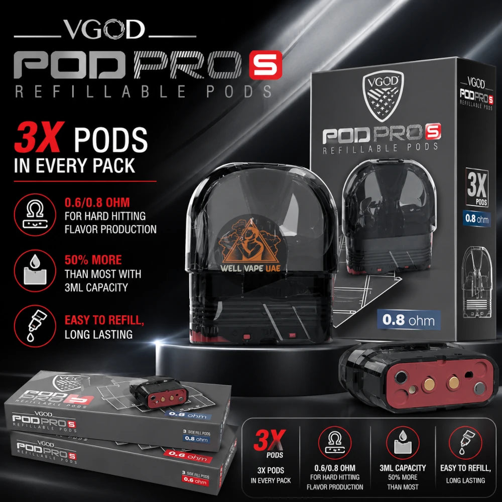 VGOD Pod Pro S Refillable Pods