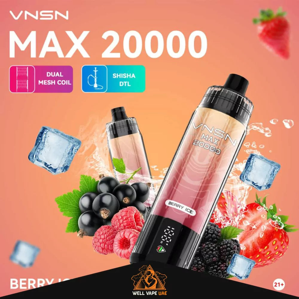 VNSN Max 20000 Puffs Berry Ice