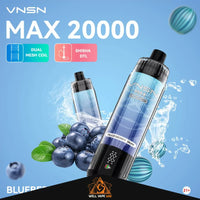 VNSN Max 20000 Puffs Blueberry Gum