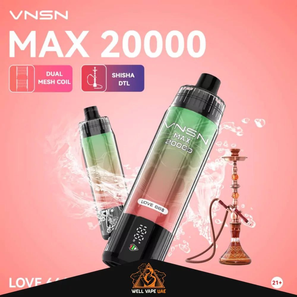 VNSN Max 20000 Puffs Love 666