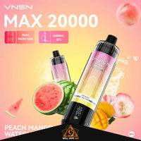 VNSN Max 20000 Puffs Peach Mango Watermelon