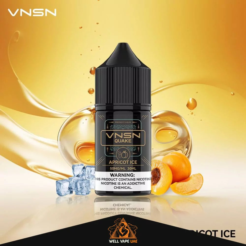 VNSN Quake 30ML Salt Nic Apricot Ice