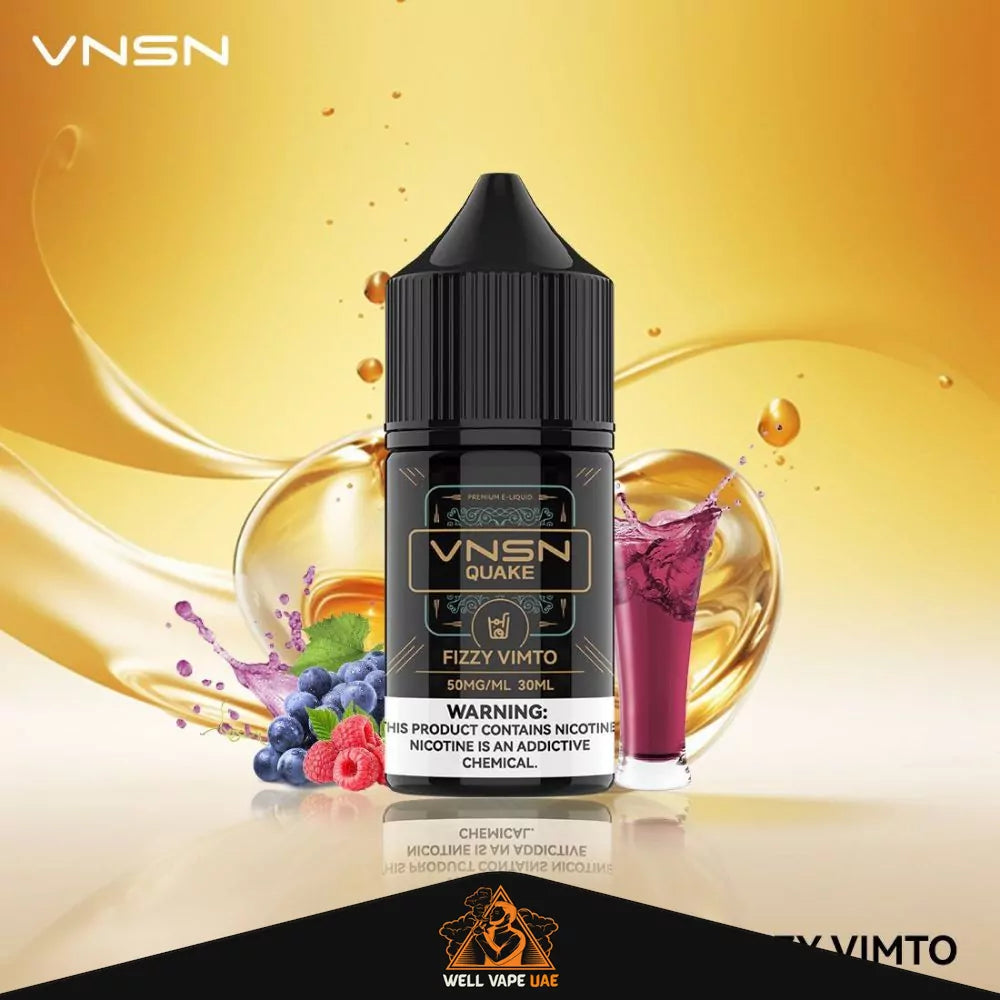 VNSN Quake 30ML Salt Nic Fizzy Vimto