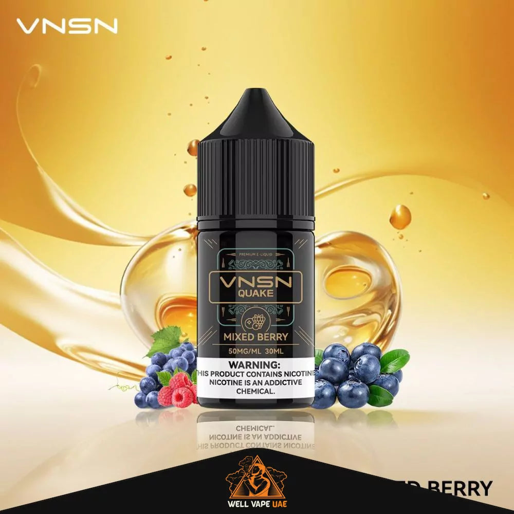 VNSN Quake 30ML Salt Nic Mixed Berry