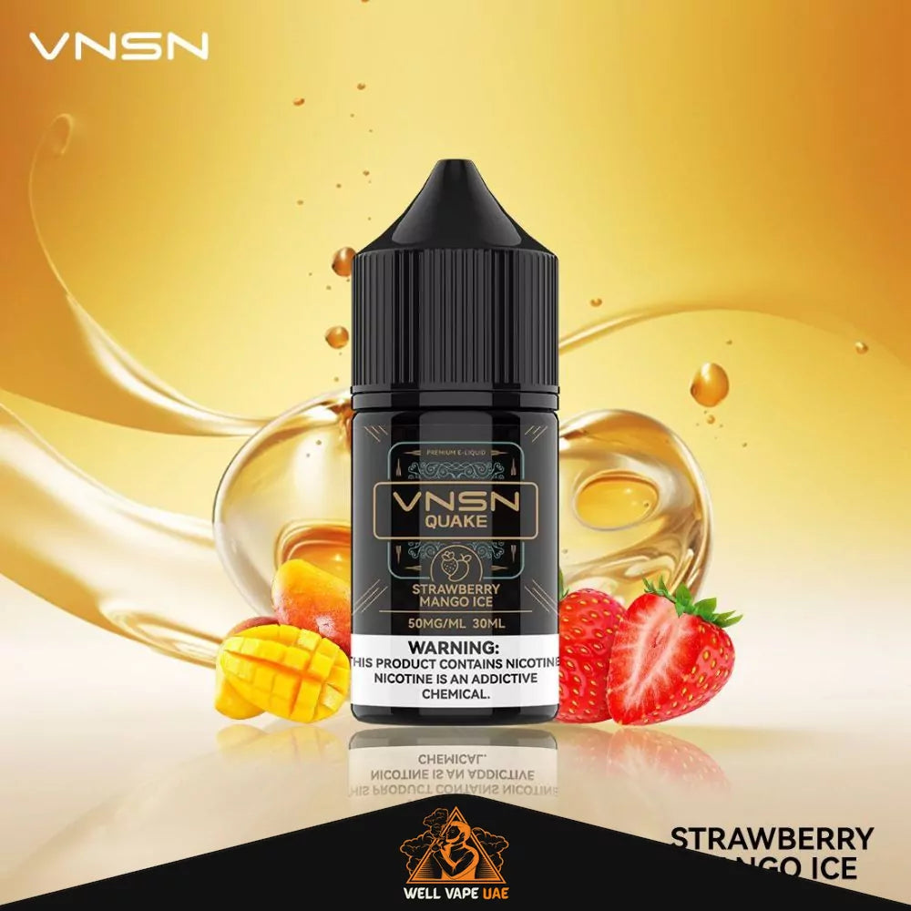 VNSN Quake 30ML Salt Nic Strawberry Mango Ice