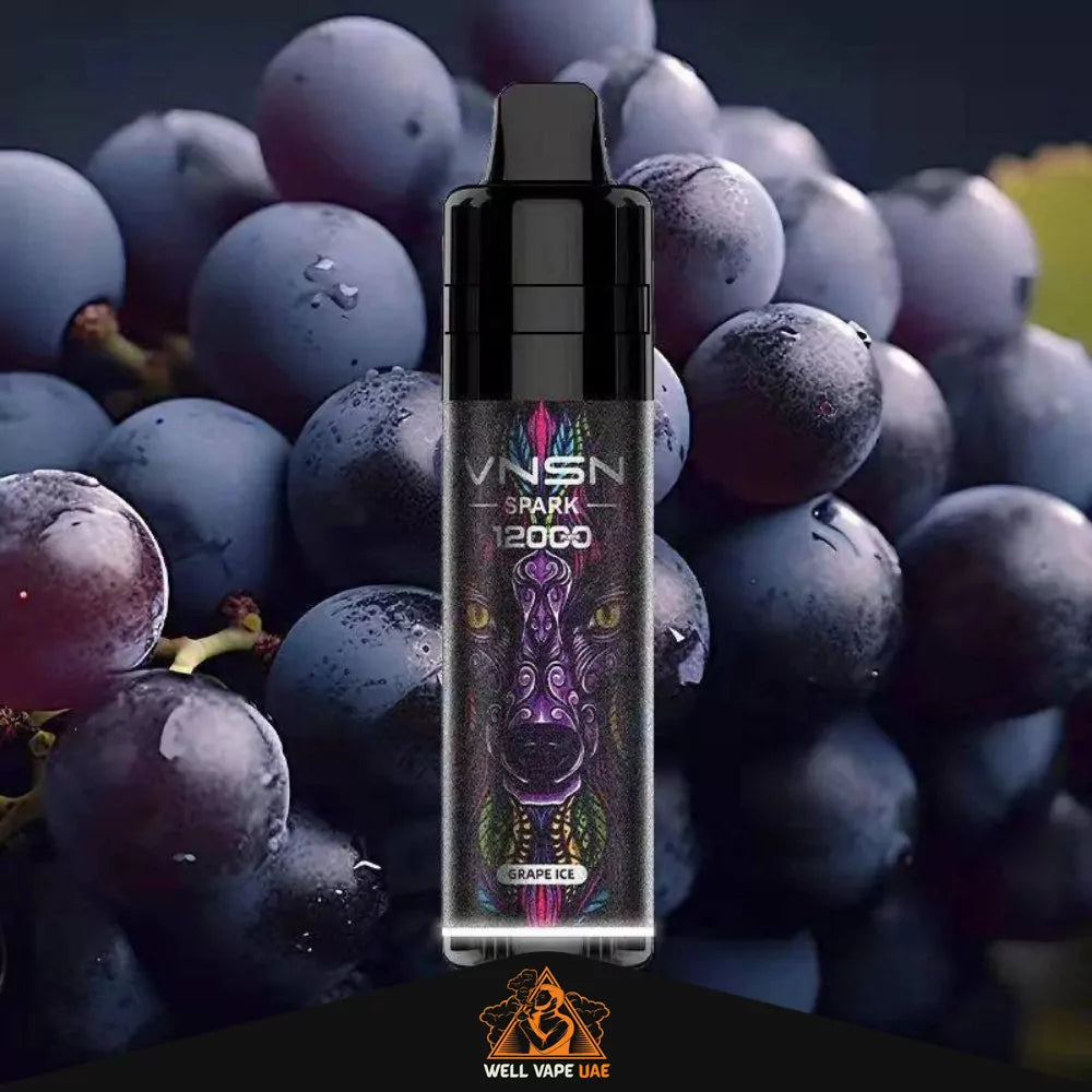 VNSN Spark 12000 Puffs Grape Ice