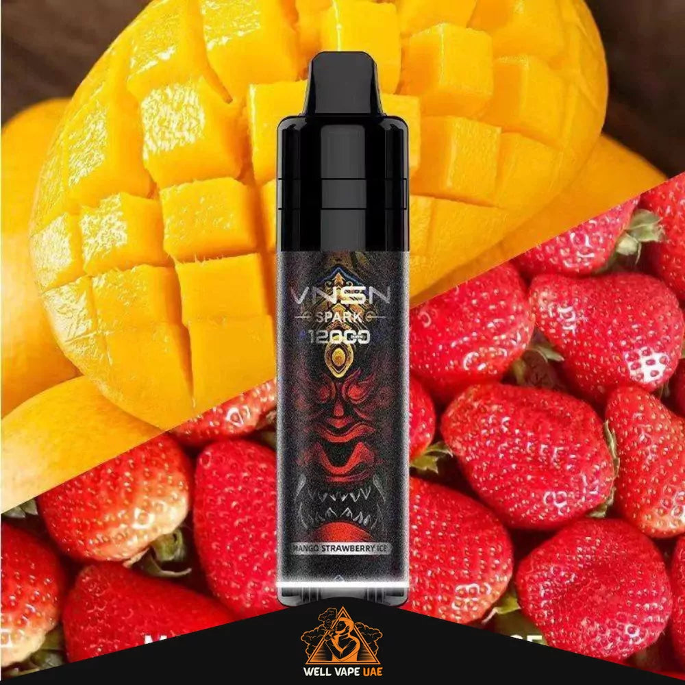 VNSN Spark 12000 Puffs Mango Strawberry Ice