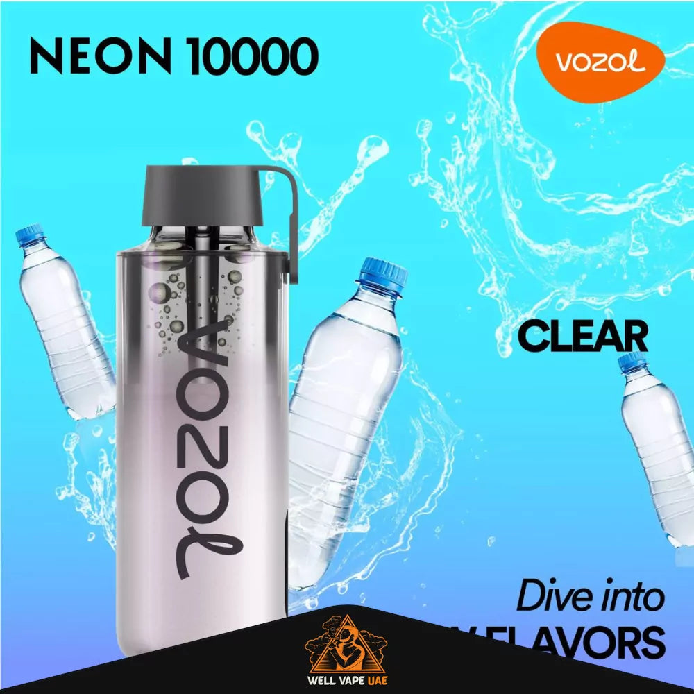 VOZOL Neon 10000 Puffs Clear