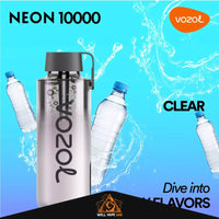 VOZOL Neon 10000 Puffs Clear