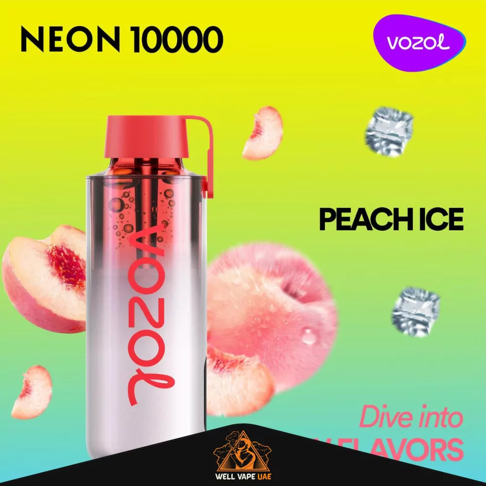 VOZOL Neon 10000 Puffs Peach Ice