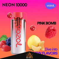 VOZOL Neon 10000 Puffs Pink Bomb