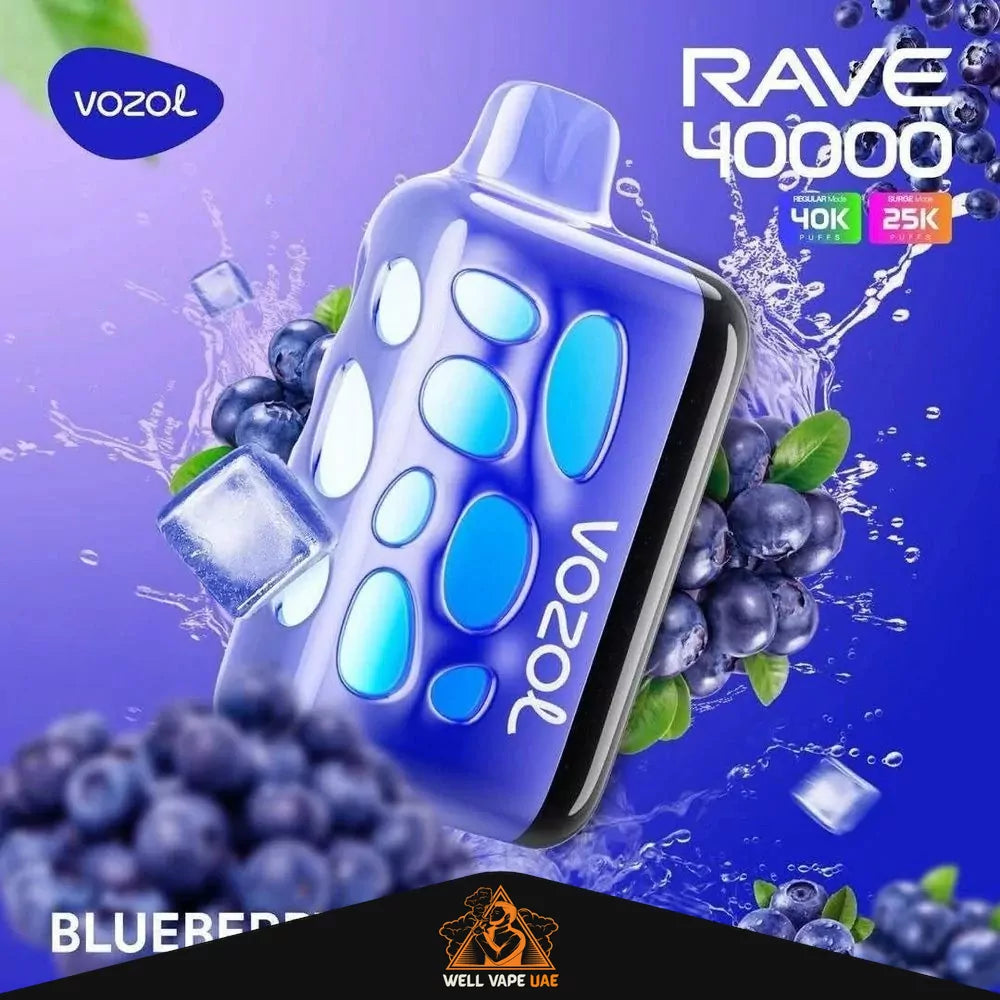 VOZOL Rave 40000 Puffs Blueberry Ice